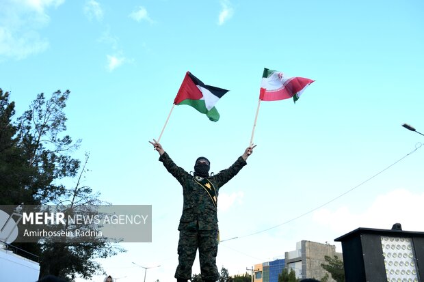 اجتماع مردمی حمایت از غزه در بیرجند