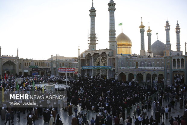 راهپیمایی مردم قم در حمایت از مظلومان غزه