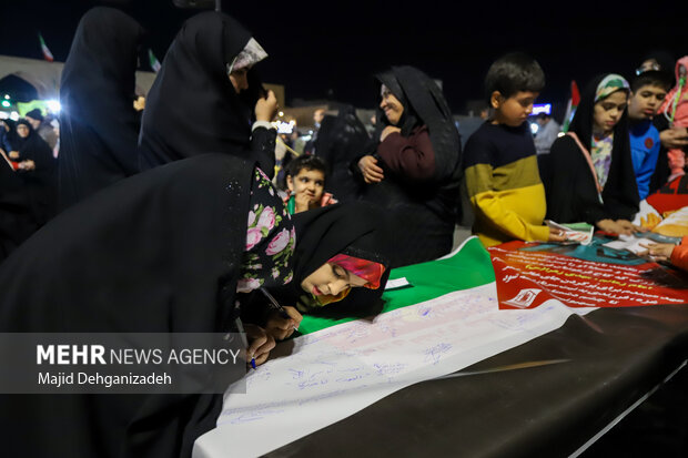 خروش دارالعباده در حمایت از کودکان غزه