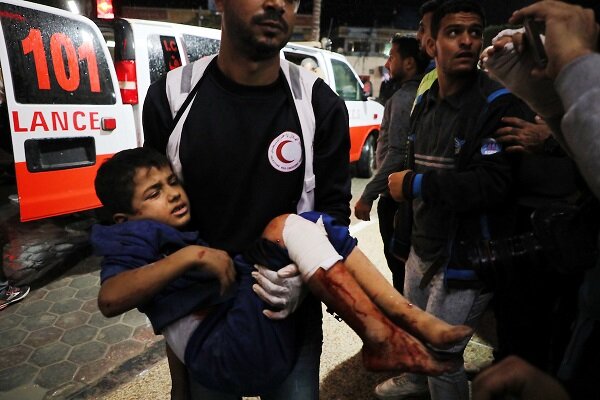 - بمباران شدید سراسر غزه توسط جنگنده‌های صهیونیستی |