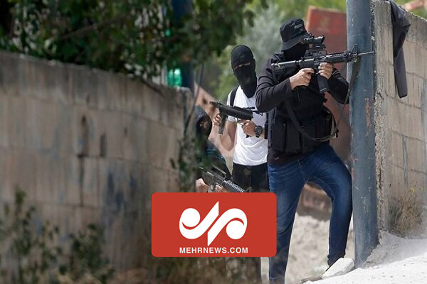 فیلم حمله نیروهای مقاومت فلسطین به نظامیان صهیونیست در نوار غزه
