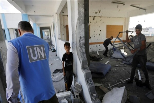 Egypt condemns Zionist bombing of UN-run school in Gaza