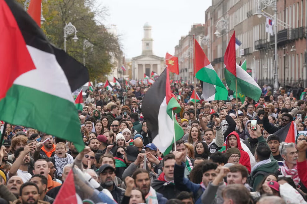 Pro-Palestinian rally