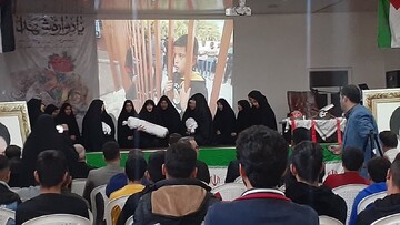 یادواره شهدای دانش آموز مناطق محروم و غزه در بهشهر برگزار شد
