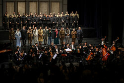 "Colonel" staged at Tehran's Vahdat Hall