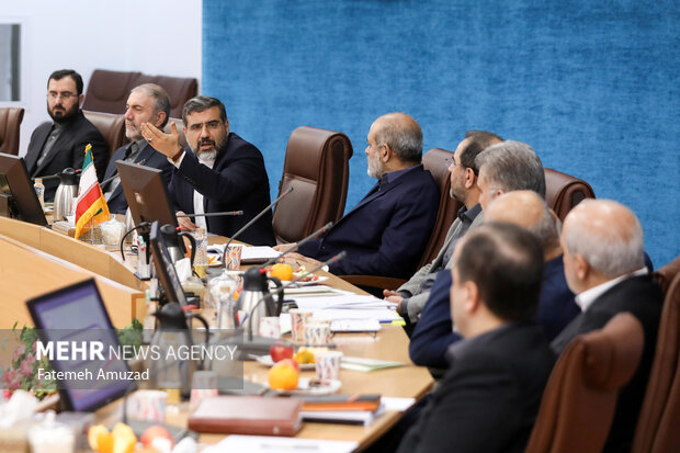 نشست احمد وحیدی وزیر کشور با استانداران صبح روز دوشنبه ۲۹ آبان ماه ۱۴۰۲ برگزار شد