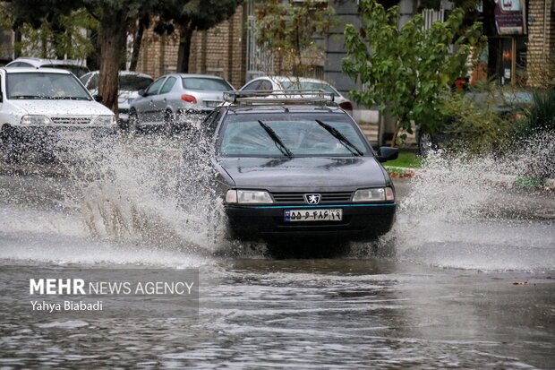 هوای آذربایجان غربی از سه شنبه بارانی و برفی می شود