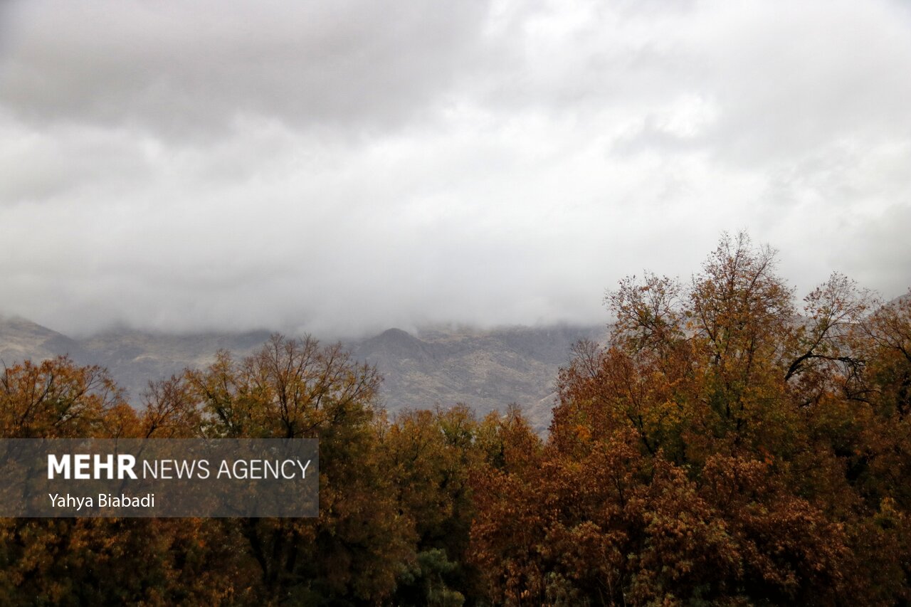 بارش باران در روستاهای فردیس