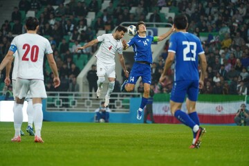 بازی تیم ملی فوتبال ایران و ازبکستان