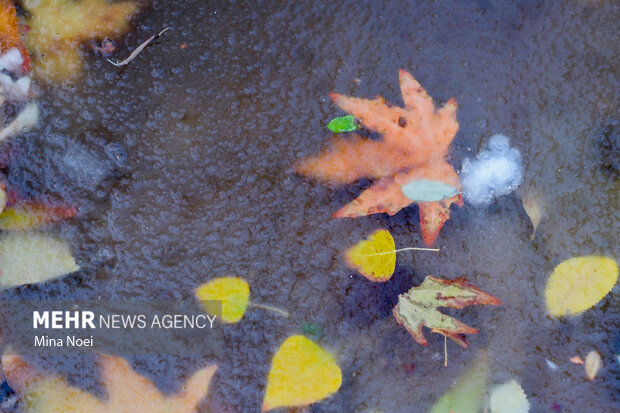 نفوذ هوای سرد به آسمان لرستان نفوذ هوای سرد به آسمان لرستان