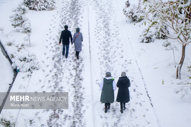 برف و سرما آذربایجان‌شرقی را فرا می‌گیرد