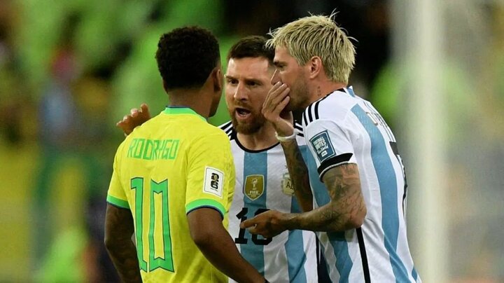 شکست خانگی برزیل برابر آرژانتین در دیداری خونین!