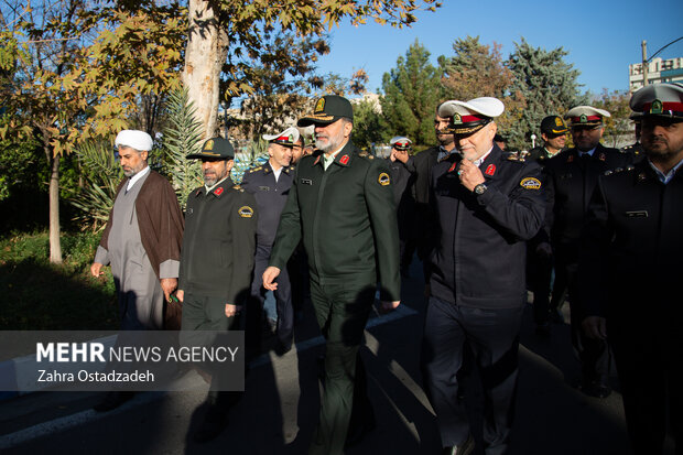 هشتمین رزمایش خودرویی ارتقا توان تحرک عملیاتی پلیس راهور فراجا، با حضور سردار احمدرضا رادان فرمانده انتظامی کل کشور و سردار سیدکمال هادیان‌فر رئیس پلیس راهور فراجا صبح امروز چهارشنبه ۱ آذر ۱۴۰۲ در شهرک آزمایش برگزار شد