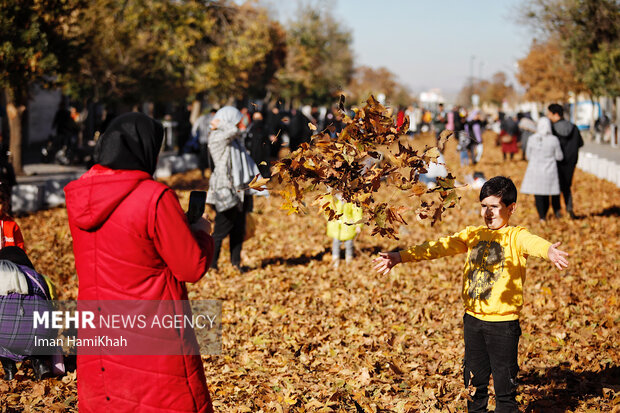 جشن برگریزان هگمتانه در همدان برگزار شد