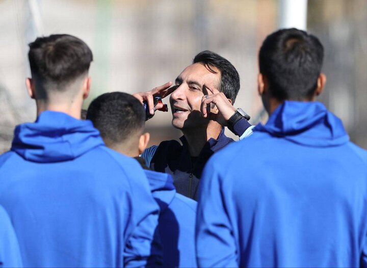 تمرین پیکان با سرمربی جدید/ صحبت های عنایتی برای خودروسازان