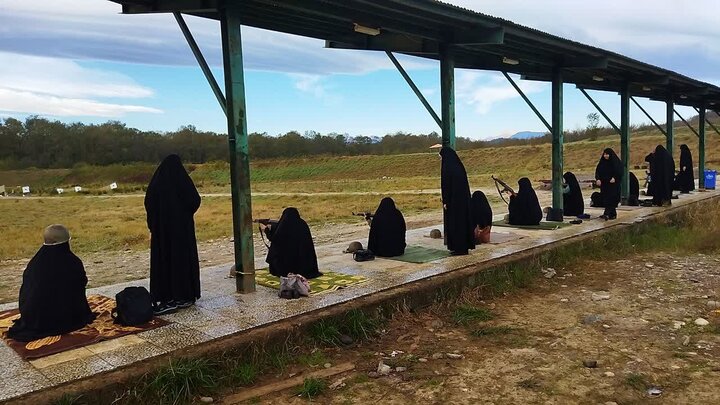 برگزاری دوره یک روزه میدان تیر ویژه خواهران طلبه در گیلان