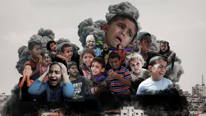 افزایش تعداد شهدای غزه به ۱۴۸۵۴/ ۶ هزار کودک شهید شدند