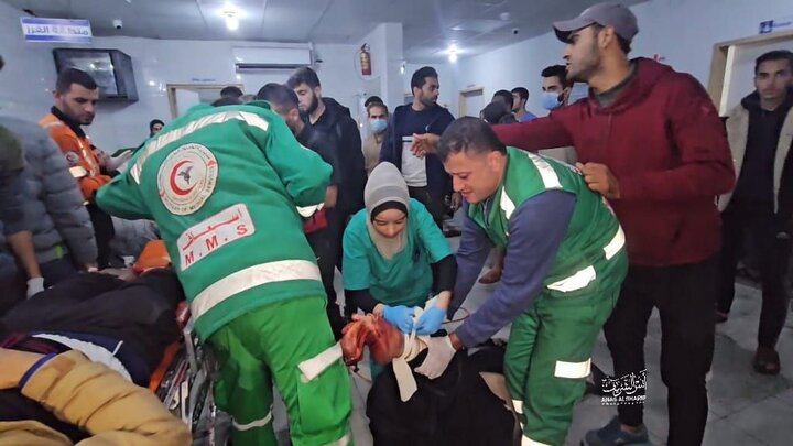 غزہ، صیہونی رجیم کے نئے حملوں میں دس فلسطینی شہید