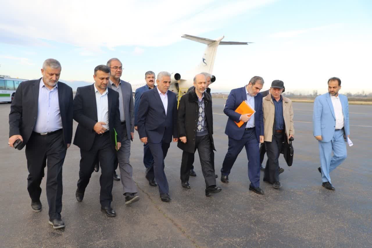 وزیر نیرو وارد استان گیلان شد وزیر نیرو وارد استان گیلان شد