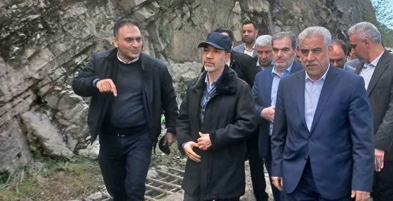 وزیر نیرو از سد شفارود در شهرستان رضوانشهر بازدید کرد وزیر نیرو از سد شفارود در شهرستان رضوانشهر بازدید کرد