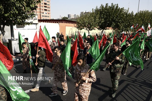 Pro-Palestine rally in Tehran
