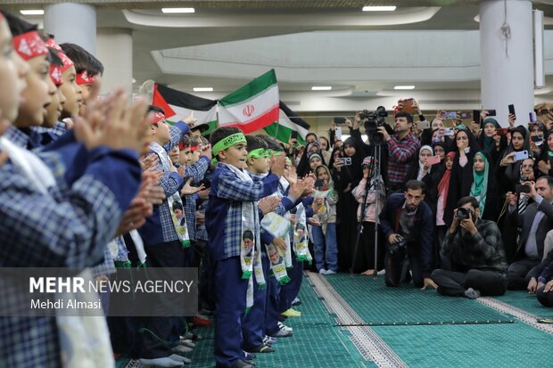 گردهمایی بسیجیان زنجان