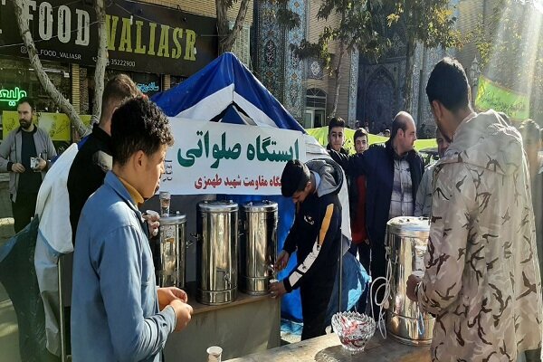 اجتماع عظیم بسیجیان در بوکان برگزار شد