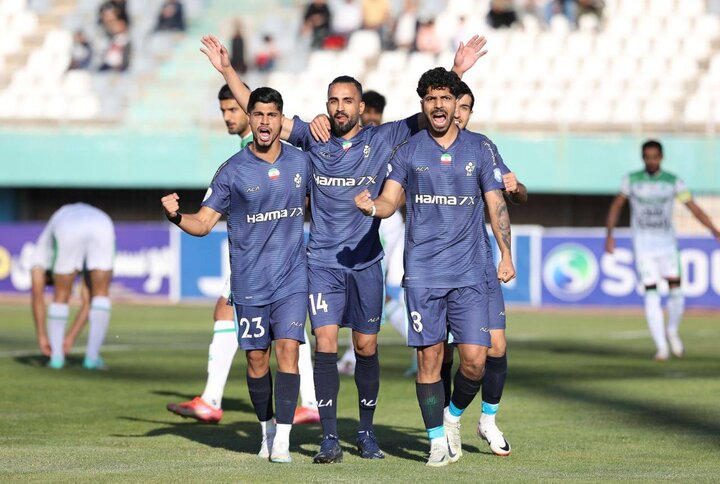 توقف آلومینیوم برابر پیکان در بازی جنجالی/ تصمیم عجیب کمک داور