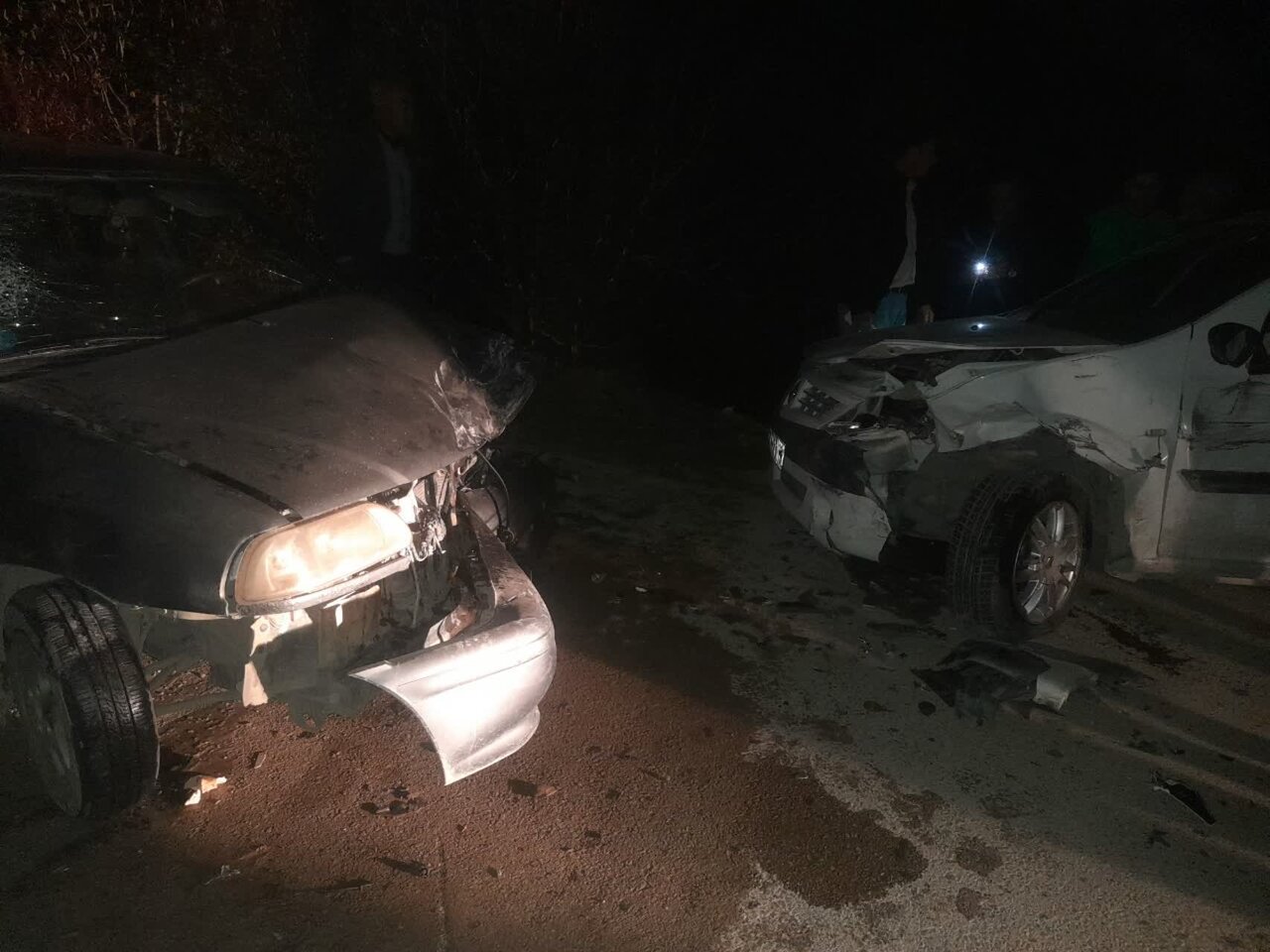 تصادف زنجیره‌ای سه خودرو در «اُترآباد» منجر به مصدومیت ۷ نفر شد