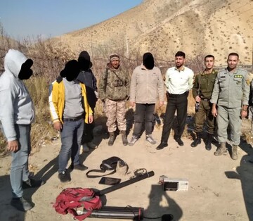 دستگیری ۴ حفار غیرمجاز  در ارتفاعات «دره ناهی» و «گردنه زرد»