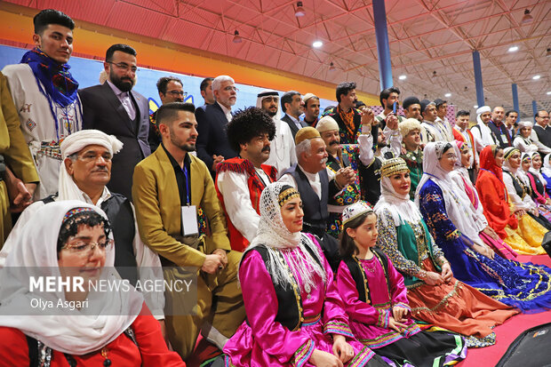 اختتامیه شانزدهمین جشنواره فرهنگ و اقوام ایران زمین - گرگان