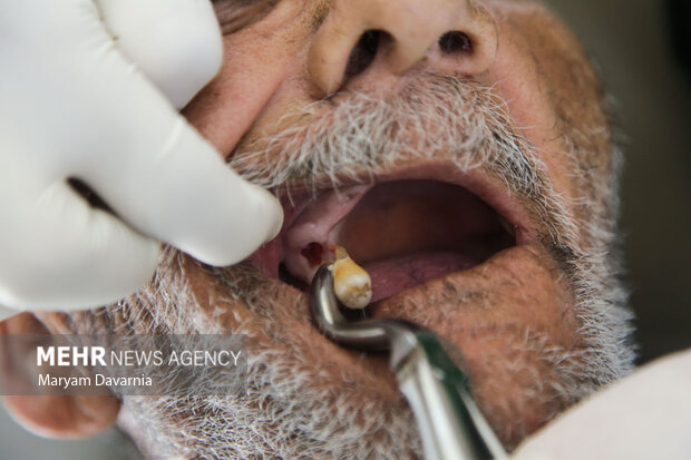 اردوی جهادی پزشکی در روستای توپ چنار شهرستان مانه