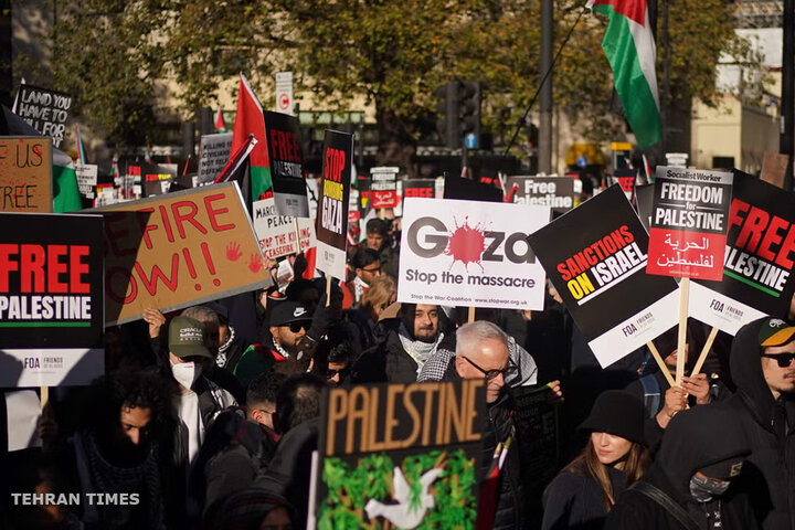 People worldwide stage pro-Palestinian rallies