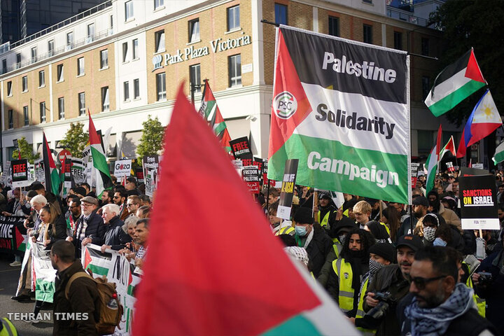 People worldwide stage pro-Palestinian rallies