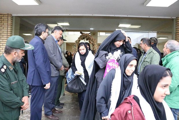 حضور ۳۰۰ دانش آموز دختر آشتیانی در طرح شهید «بهنام محمدی»