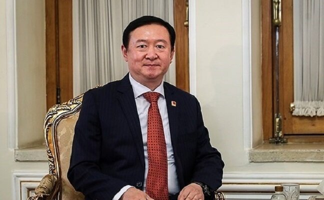 سفیر چین در تهران با «خواجوی کرمانی» خداحافظی کرد