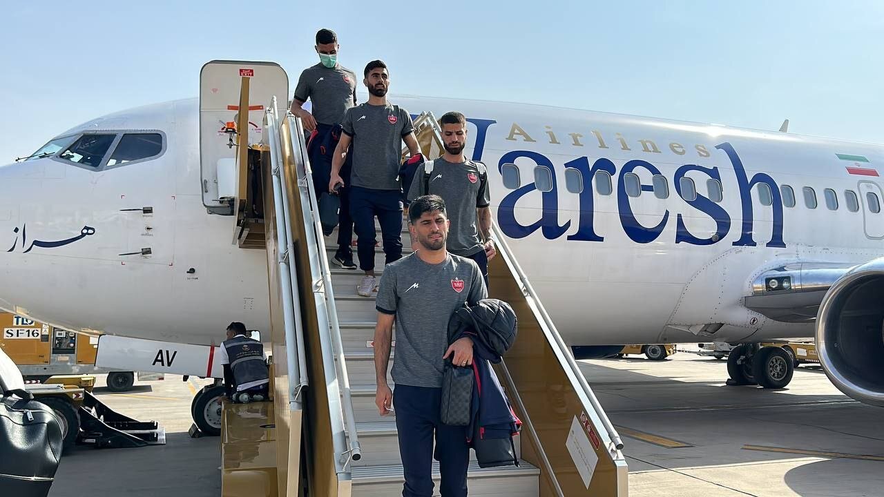 کاروان پرسپولیس به ایران بازگشت
