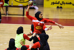 Iran women handball team’s training session