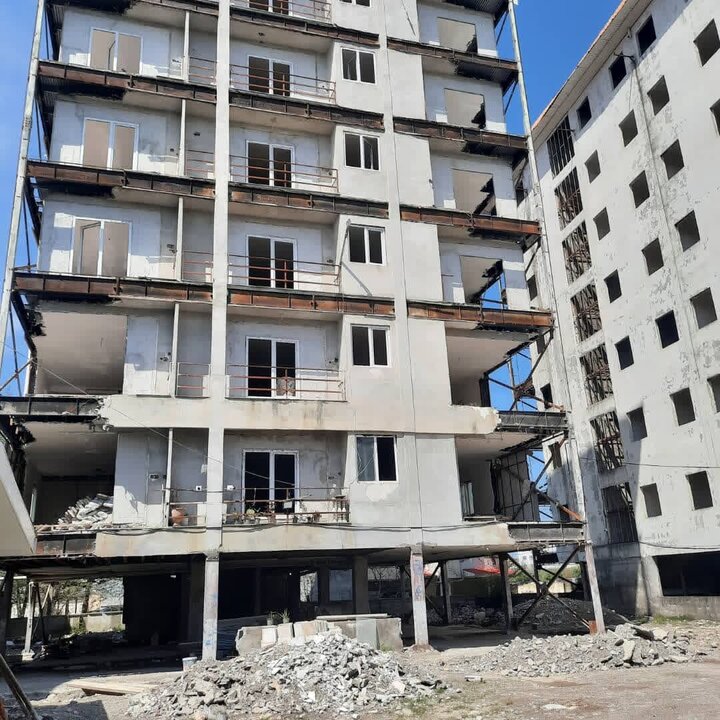 حکم تخریب مسکن مهر تنکابن پیش از افتتاح/ مالباختگان سرگردان!