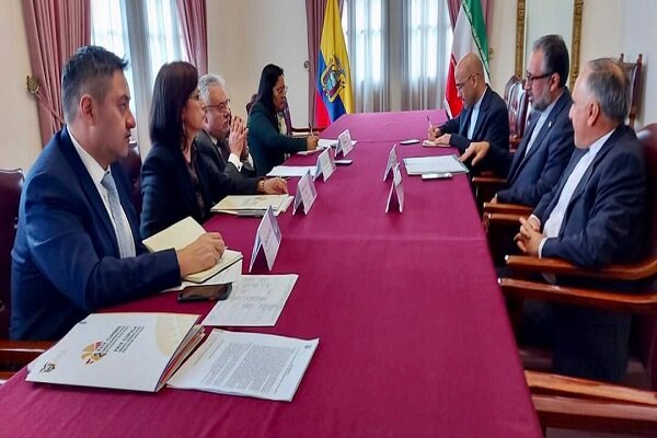 Iran, Ecuador discuss strengthening bilateral ties