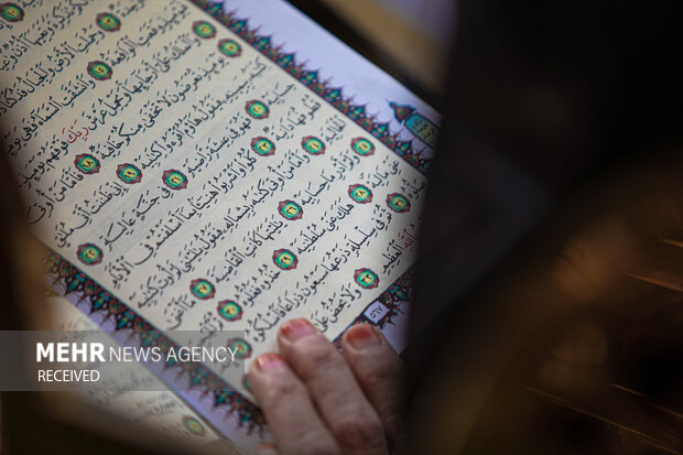 Imam Hussein shrine on eve of Hazrat Zahra martyrdom anniv.
