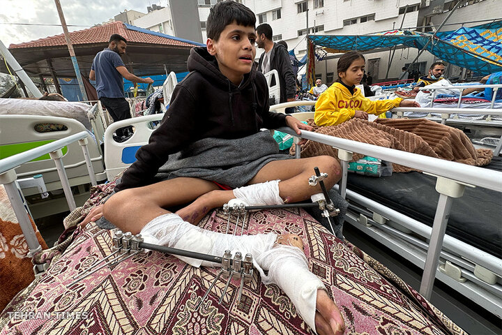 Wounded patients left at Gaza’s al-Shifa Hospital face dire conditions