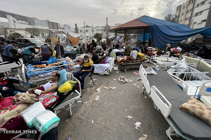 Wounded patients left at Gaza’s al-Shifa Hospital face dire conditions