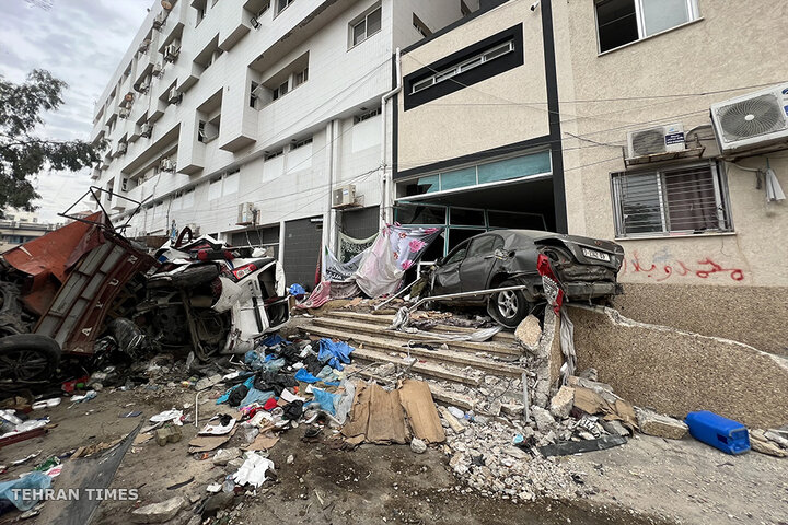 Wounded patients left at Gaza’s al-Shifa Hospital face dire conditions