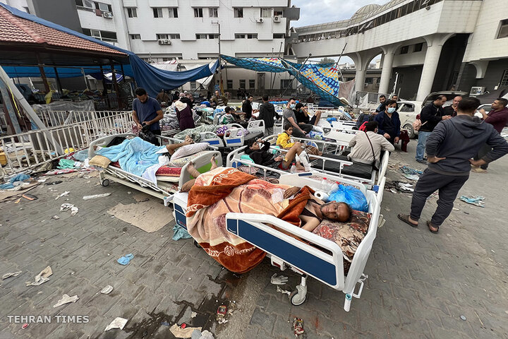Wounded patients left at Gaza’s al-Shifa Hospital face dire conditions