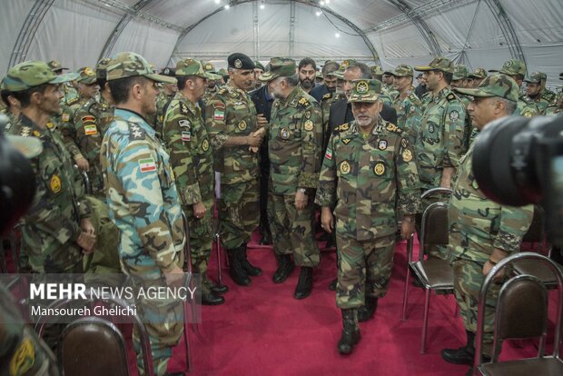 آیین کنگ زنی پروژه ۱۳۸ هکتاری نهضت ملی مسکن ارتش در شاهرود