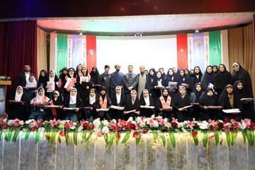 اختتامیه چهارمین جشنواره «گوهر فاطمی» پدافند هوایی مشهد برگزار شد