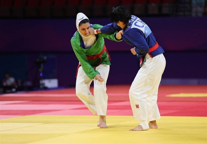 Iranian kurash players win five more medals at world c'ship
