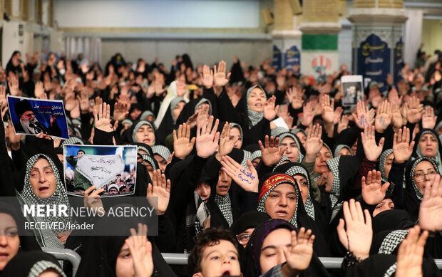 دیدار هزاران نفر از بسیجیان با رهبر معظم انقلاب اسلامی