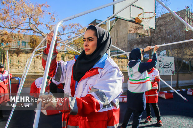 بیست و پنجمین مانور سراسری زلزله و ایمنی